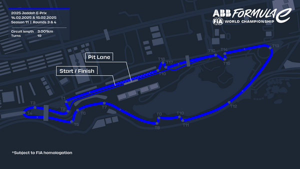 FORMULA E SET TO DEBUT ON ALL NEW JCC TRACK LAYOUT AT INAUGURAL JEDDAH E-PRIX FORMULA E SET TO DEBUT ON ALL NEW JCC TRACK LAYOUT AT INAUGURAL JEDDAH E-PRIX
