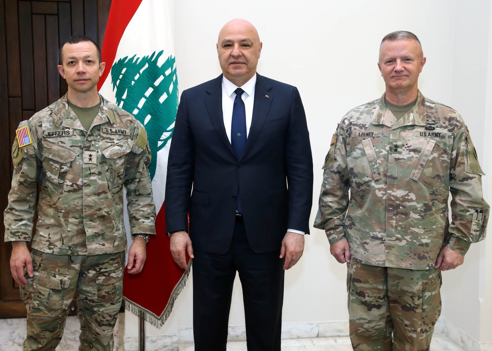 انضمام الجنرال مايكل ليني إلى لجنة تنفيذ وقف الأعمال العدائية كقائد عسكري رفيع بدوام كامل في بيروت