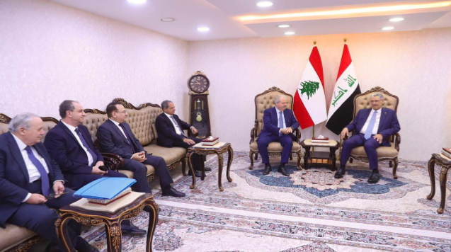 جابر والصدي يختتمان زيارتهما الى العراق جابر والصدي يختتمان زيارتهما الى العراق