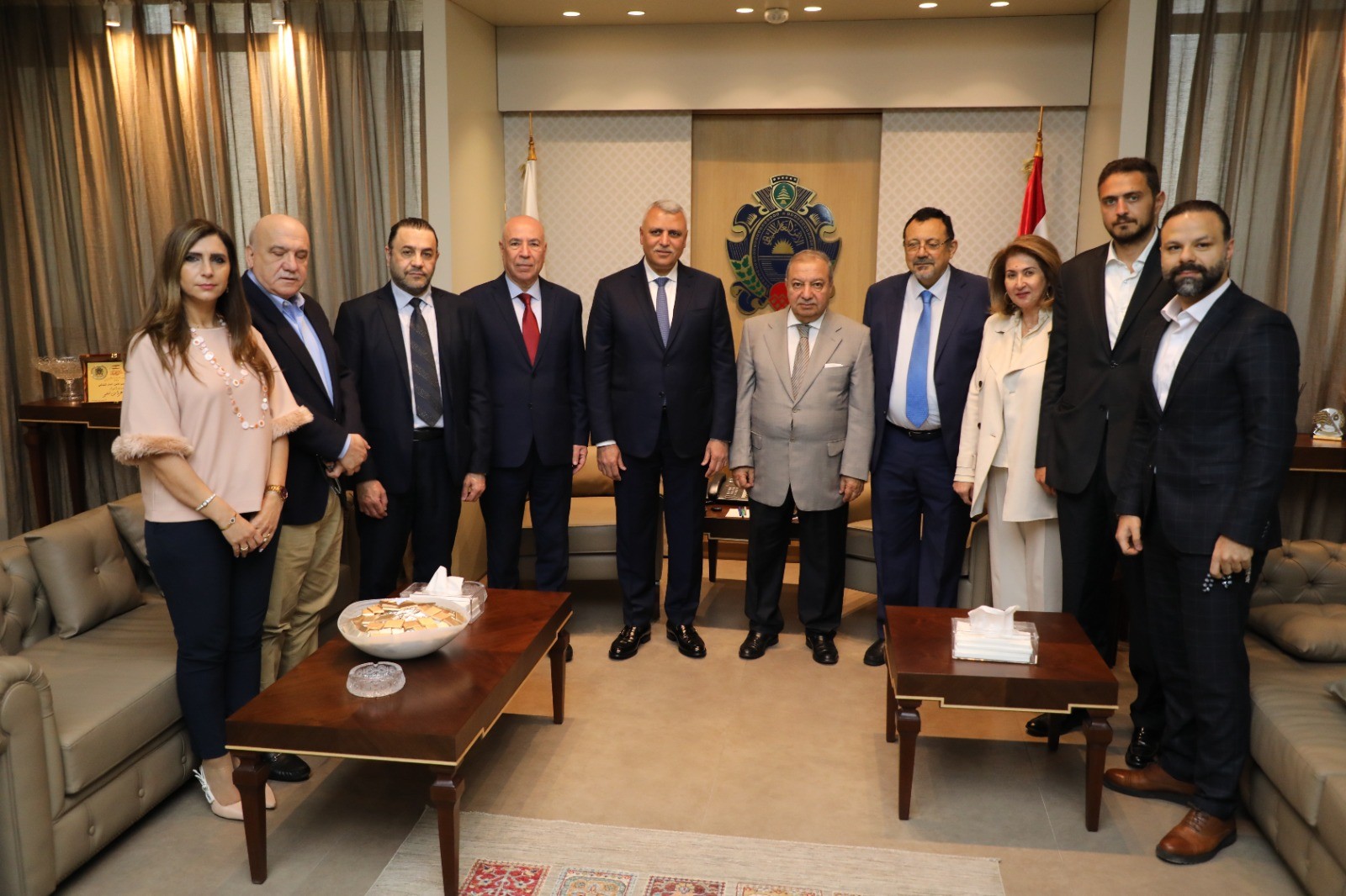 إستقبل المدير العام للأمن العام اللواء حسن شقير وفداً من نقابة الصحافة في لبنان