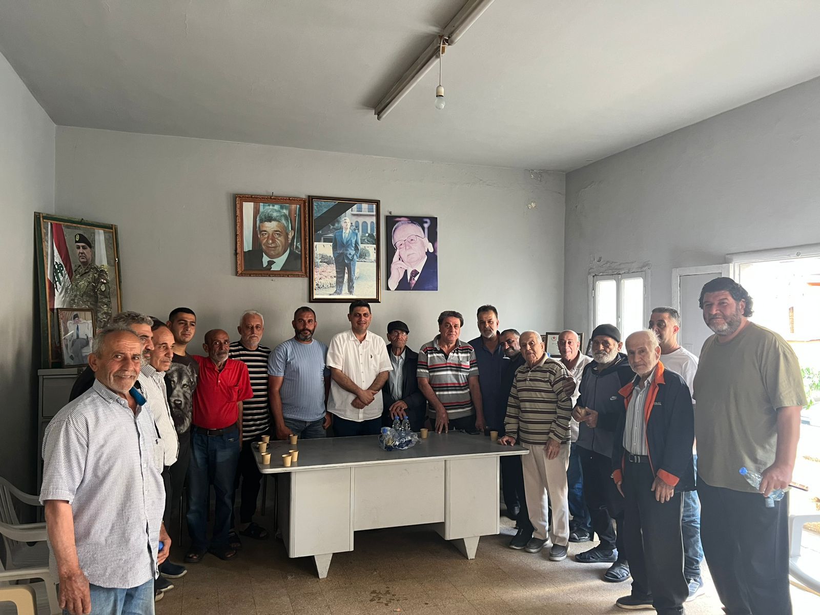 المختار نادر البيلاني يلتقي نقابة صيادي الأسماك في صيدا