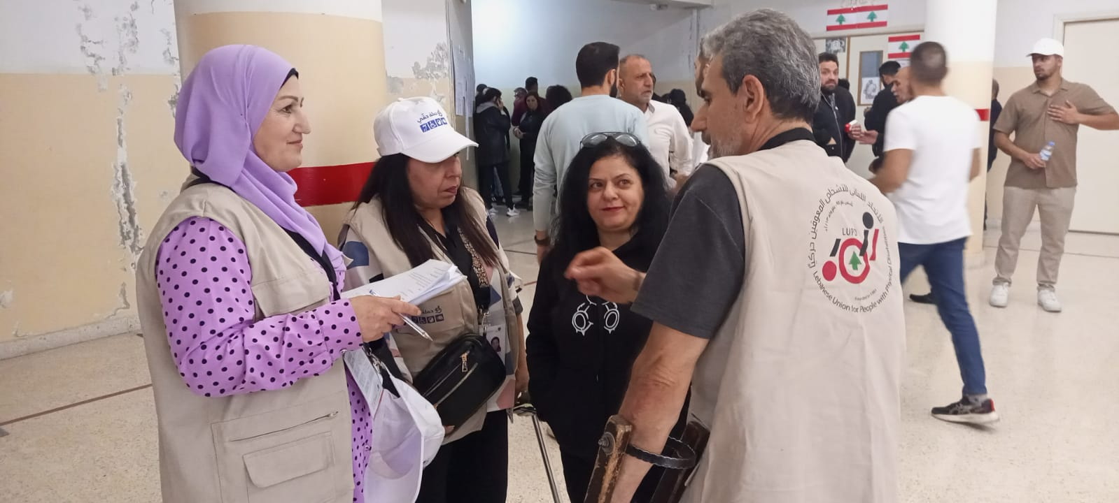 حملة حقي – اقتراع الناخبين المعوقين في جبل لبنان