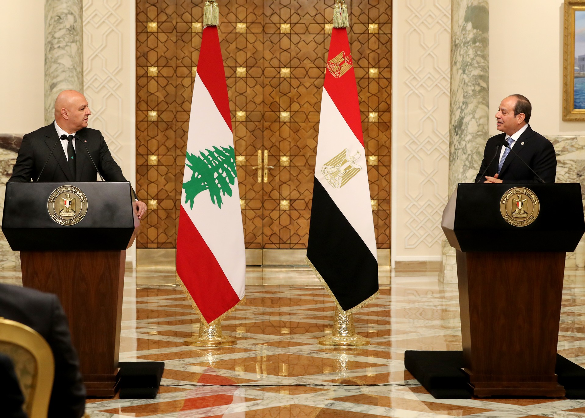 قمة لبنانية –مصرية مشتركة بين الرئيسين عون والسيسي في القاهرة