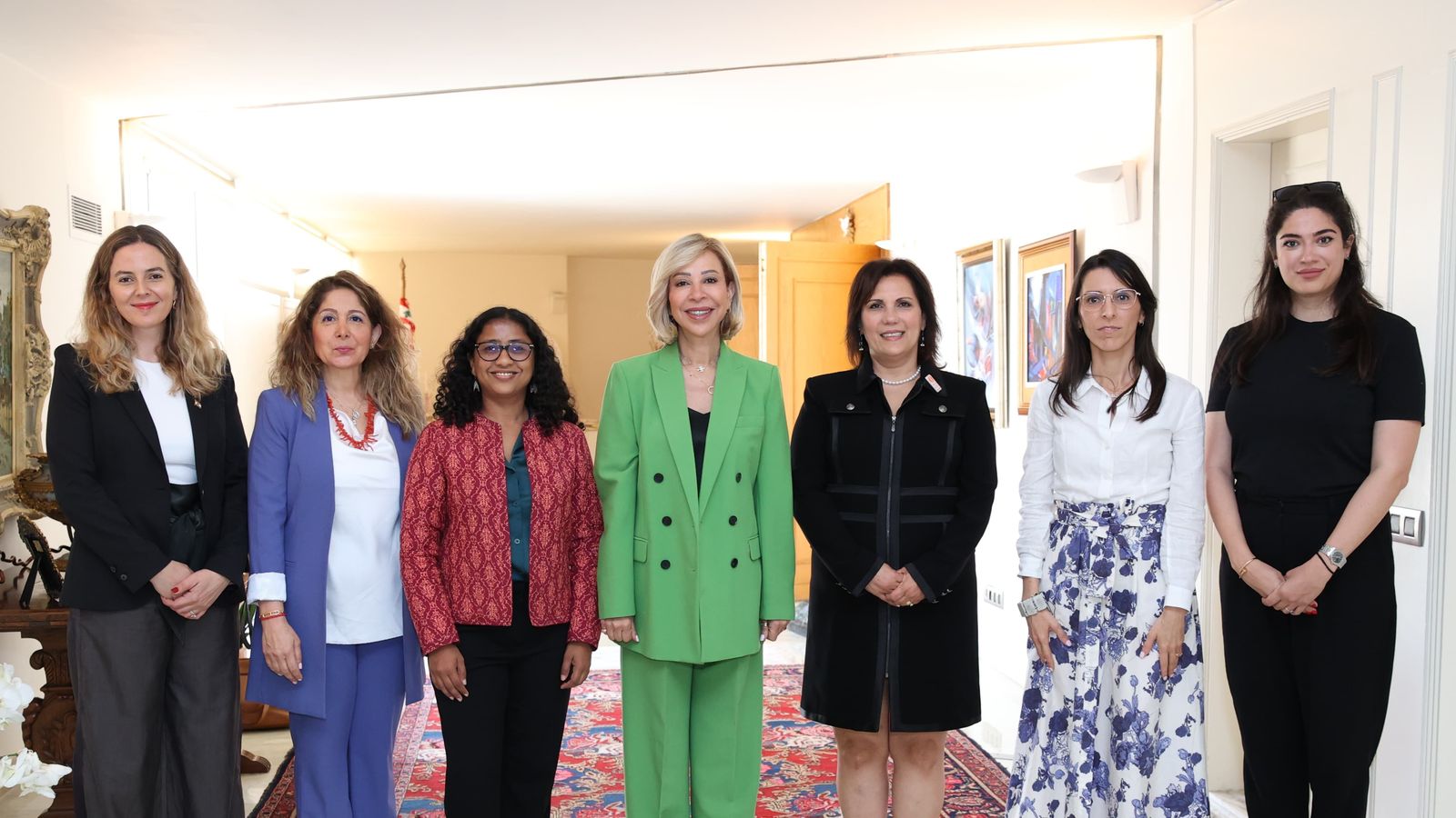 لقاء اللبنانية الأولى بالمديرة الإقليمية لصندوق الأمم المتحدة للسكان في الدول العربية