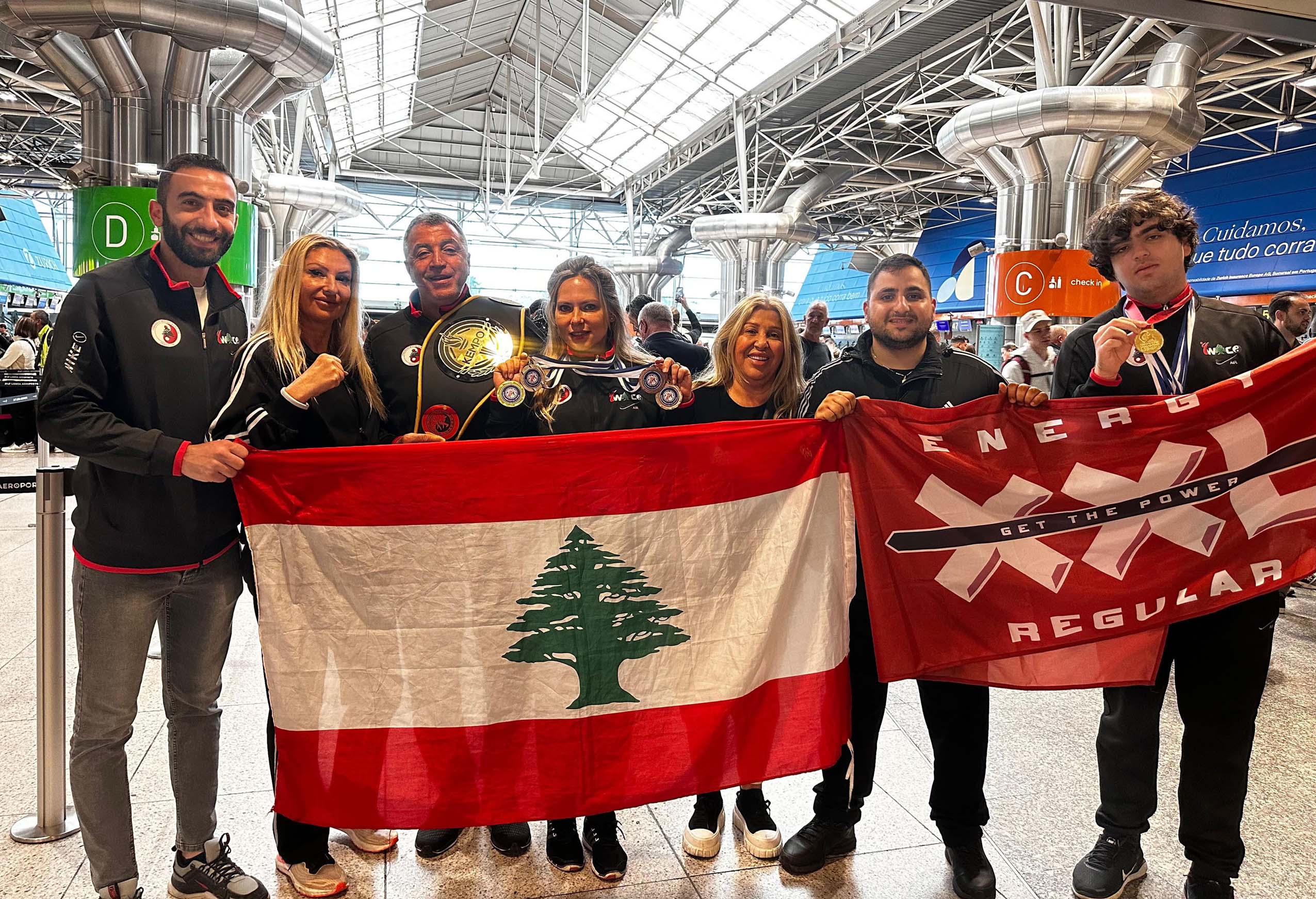 ميداليات ملونة لإتحاد الكونغ فو  في بطولة الفنون القتالية الدولية بالبرتغال